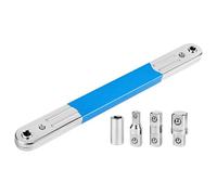 Chiave di estensione offset, estensore per chiave inglese, con adattatori, chiave in acciaio al carbonio pronta per riparazioni auto e spazi ristretti, kit di attrezzi professionale fai da te