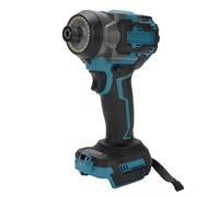Chiave di Impatto Senza Filo 1/4 Pollici, Impostazioni a 3 Marce 3500ipm Light Light Display a Doppio Cuscinetto Albero di Uscita 550nm 550nm