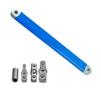Chiave di prolunga per aree ristrette, chiave ad anello a cricchetto da 9,5 mm con offset per lavori di manutenzione, chiave di prolunga per catena, per camion, moto, fai da te, officine auto