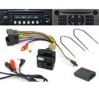 Chiave Di Rilascio Radio RD4 E Cavo AUX 3.5Mm Per Citroen C2 C3 C4 C5 C8