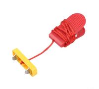 Chiave di sicurezza compatibile con la maggior parte dei tapis roulant doppio inserto pezzo 53 x 16 mm Dimensioni 33 mm spaziatura per scollegare l'alimentazione affidabile