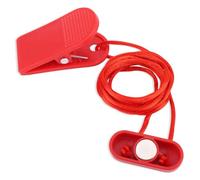 Chiave di Sicurezza Magnetica per Tapis Roulant, Interruttore di Sicurezza Magnetico da 4,2x1,7cm Magnete Universale per Arresto di Emergenza per Tapis Roulant (Piatto Ovale)