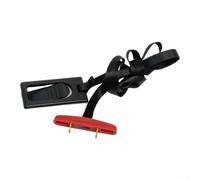 Chiave di sicurezza rossa per tapis roulant, interruttore in plastica per esercizi di corsa, compatibile con WalkingPad R1 e modelli simili, pulsante di arresto sicuro per attrezzatura cardio