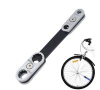 Chiave di socket - Strumenti idraulici multifunzionali rapidi Spanner per la famiglia, auto con funzione di riparazione, cricchetto di manutenzione per cucina, bagno, acciaio inossidabile, bici utiliz