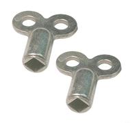 Chiave di spurgo per termosifoni, 5 mm, struttura in lega di zinco, anodizzata, per valvole di riscaldamento standard, strumento di miglioramento domestico per radiatore (D)
