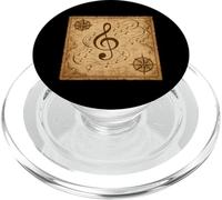 Chiave di violino Mare Grafico Vintage Shantycore PopSockets PopGrip per MagSafe