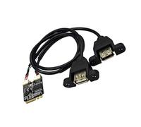Chiave di Wifi un adattatore per 2230 al doppio USB2.0 scheda di espansione 480Mbps altamente efficienza