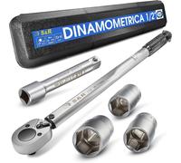 Chiave Dinamometrica 1/2", 28-210 Nm per Auto Moto. Chiavi Dinamometriche Set Ad