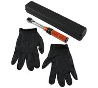 Chiave Dinamometrica 1/4" 2-20Nm Bidirezionale Alluminio 40Cr 72 Denti Auto