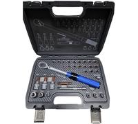 Chiave Dinamometrica 1/4" 5-25Nm Set 33pz Torx Esagonali Auto Moto + Custodia