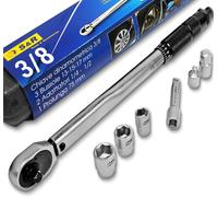 Chiave Dinamometrica 3/8-1/2-1/4 (19-110 NM) Da 37.5 Cm. Chiave Dinamomentrica A
