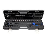 Chiave dinamometrica 50-350Nm 1/2" incl. Accessori con Valigetta Serie Nera