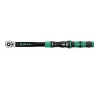 Wera Click-Torque Lock C 3 R/L Chiave dinamometrica regolabile, funzione di coppia, inserti attacco quadro (1/2"), serraggio destrorso/sinistrorso, 40-200 Nm, 1/2" x 40-200 Nm