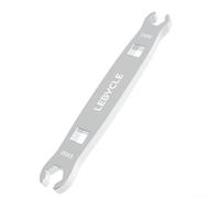 Chiave dinamometrica di precisione per tubo del freno idraulico con aperture da 7 mm e 8 mm, realizzata in acciaio 65MN