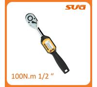 Chiave dinamometrica digitale 3-100N.m SUG | Azionamento da 1/2" con luce/preset/avviso coppia per officina auto/moto fai da te