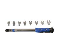 Chiave Dinamometrica Laser 1/4"D 9 Inserti A Spina 10 A 50Nm 45 Denti 6167