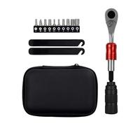 Chiave dinamometrica magnetica per bicicletta, set di attrezzi per la riparazione di chiavi a , impugnatura antiscivolo, per la manutenzione, la regolazione, il montaggio e l'uso come