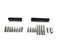 Pedro´s Torque Bit Set Ii Tool Argento Black / Steel