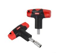 Chiave dinamometrica preimpostata con impugnatura a T, 8 Nm/2,5 Nm, per ugello con meccanismo di rottura, solo in senso orario, compatibile con punta esagonale da 1/4" (B)