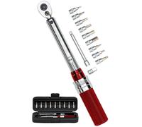 Chiave dinamometrica Samuriding 6,35 mm 2-24 N·m con adattatore da 9,5 mm...