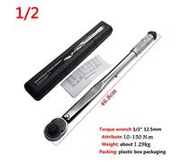 Chiave Dinamometrica, Torque Wrench Drive Square 5-100 FT-LB Chiave a cricchetto preciso con bidirezionale Chiave di riparazione cricchetto for bicicletta for auto(10-150Nm)