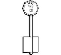 CHIAVE DOPPIA MAPPA MOTTURA MTM SILCA OTTONE NICHELATO PZ 5