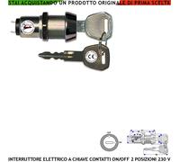 Chiave Doppio Profilo Interruttore Antifurto 230 V 3 A Inseritore Sirene Allarme