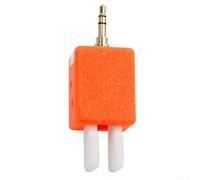 Chiave elettrica a doppia pagaia CW compatibile con Quansheng K5 e K6 per programmazione chiave e uso del sistema citofono (arancione)