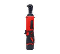 Chiave Elettrica Ricaricabile A Batteria Con Avvitatore A Percussione 12V/18V Chiave A Cricchetto Ad Angolo Retto Da 3/8 Pollici Utensile Elettrico For Avvitatore A Percussione Coppia Elevata(RED 12V)