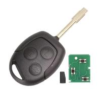 Chiave elettronica completa da programmare per Ford Mondeo Puma Fiesta Focus c-Max Fusion s-Max ka Galaxy Transit Scorpio Escort Cougar Telecomando 433Mhz ID63 4D63 80Bit Chip Pro-Plip