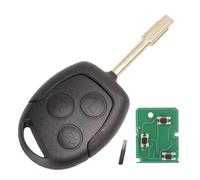 Chiave elettronica completa da programmare per Ford Mondeo Puma Fiesta Focus c-Max Fusion s-Max ka Galaxy Transit Scorpio Escort Cougar Telecomando 433Mhz ID60 4D60 Glass Pro-Plip