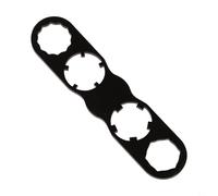 Chiave ergonomica per pedali per bicicletta Look For Keo Full Series con lavorazione CNC per una vestibilità precisa del pedale e protezione dai danni (nero)