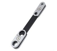 Chiave ergonomica regolabile con rotazione di 360 gradi, per una costruzione durevole in acciaio al carbonio per un uso affidabile in varie attività di riparazione (chiave a brugola)