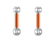 Chiave esagonale 10 in 1 a forma di osso con lunghezza totale di 95 mm e teste di diverse dimensioni per un uso efficace nella manutenzione e piccoli progetti