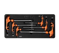 Chiave esagonale 6 pezzi inserto