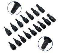 Chiave esagonale a brugola + prese Torx Star Impact Stubby unità 3/8" T20-T60...