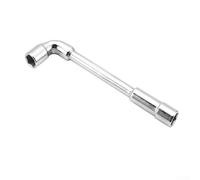 Chiave esagonale a forma di L con gomito forato, in acciaio cromato per una maggiore durata e resistenza, ideale per la manutenzione del veicolo (6 mm)