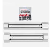 Chiave esagonale cava DualHead 23/27 35/40 per riparazione e installazione di rubinetti, compatibile con tipi di rubinetti e tubi comuni (23/27+34/40 A)