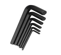 Chiave esagonale piatta Computer M0.7 - M17 Chiave esagonale a punta piatta Chiave nera di piccole dimensioni(M5.0-10PCS)