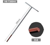 Chiave esagonale resistente all'usura trasparente e facile da leggere più speci