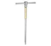 Chiave esagonale scorrevole per manico a T 10mm 3 vie, giallo argento