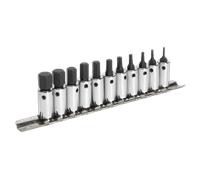 Chiave Esagonale Set Punte 11pc 0.6cmSq Drive Metrico AK62251 Sealey Nuovo