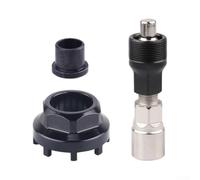 Chiave Estrattore Pedivella Bici 8 Denti Compatibile | Socket a 8 denti per preciso, compatibilità , smontaggio per sicuro, danneggiare i componenti, per facile uso(Set one)