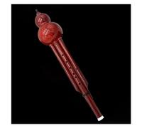Chiave F/G In Resina ABS Flauto Cucurbita Strumento Musicale Tradizionale Cinese Con Zucca Con Custodia E Nodo Cinese Professionale Hulusi (Color : G Key)