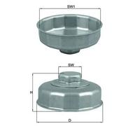 Chiave filtro olio OCS 1 MAHLE