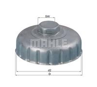 Chiave filtro olio OCS 3 KNECHT