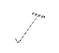 Chiave for contatore dell'acqua a forma di T. Gancio for coperchio for botola in acciaio inossidabile for impieghi gravosi Sollevatore for coperchio for porta avvolgibile(A-12MM,80CM)