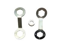 Chiave for frizione for lavatrice Strumento integrato for smontaggio for rimozione dadi 36/38 di riparazione for la pulizia degli elettrodomestici