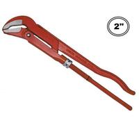 CHIAVE GIRATUBI GIRA TUBI MODELLO SVEDESE 2" 535 mm BECCHI CURVI 45°
