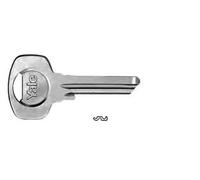 Chiave Grezza Yale 1008 5 Spine Dx, 27,15 mm (01008#000B084000) 10 Pezzi
